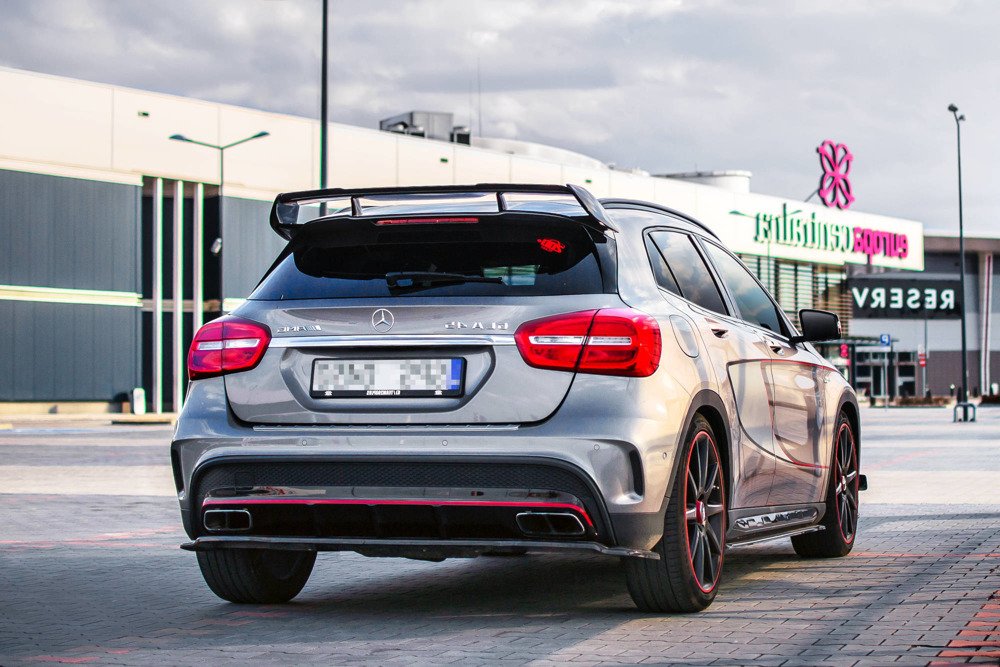 Maxton Design - Central Rear Splitter (without vertical bars) Mercedes ...