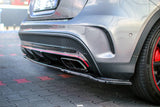 Maxton Design - Central Rear Splitter (without vertical bars) Mercedes Benz GLA 45 AMG X156 (Pre-Facelift) Rear Diffuser Maxton Design royalty-bespoke.myshopify.com