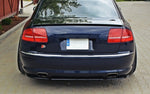Maxton Design - Central Rear Splitter (with vertical bars) Audi A8 W12 D3