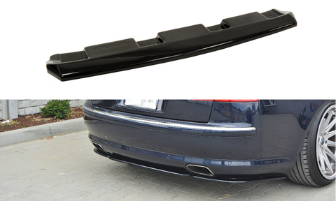 Maxton Design - Central Rear Splitter (without vertical bars) Audi A8 W12 D3 Rear Diffuser Maxton Design royalty-bespoke.myshopify.com