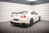 Maxton Design - Central Rear Splitter + Flaps Nissan GTR R35 Facelift Rear Diffuser Maxton Design royalty-bespoke.myshopify.com
