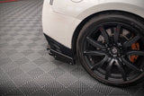 Maxton Design - Central Rear Splitter + Flaps Nissan GTR R35 Facelift Rear Diffuser Maxton Design royalty-bespoke.myshopify.com