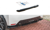 Maxton Design - Central Rear Splitter Toyota GR Yaris MK4 Rear Diffuser Maxton Design royalty-bespoke.myshopify.com