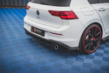 Maxton Design - Central Rear Splitter Volkswagen Golf GTI MK8 Rear Diffuser Maxton Design royalty-bespoke.myshopify.com