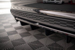 Maxton Design - Central Rear Splitter (with Vertical Bars) Audi A3 S-Line Sedan 8Y