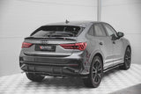 Maxton Design - Central Rear Splitter (with vertical bars) Audi Q3 Sportback S-Line Rear Diffuser Maxton Design royalty-bespoke.myshopify.com
