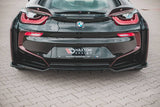 Maxton Design - Central Rear Splitter (with vertical bars) BMW i8 Rear Diffuser Maxton Design royalty-bespoke.myshopify.com