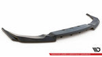 Maxton Design - Central Rear Splitter (with Vertical Bars) Nissan GTR R35 Facelift