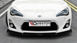 Maxton Design - Racing Front Splitter Toyota GT86 RB-Design
