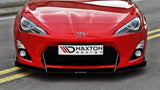 Maxton Design - Racing Front Splitter Toyota GT86 (with wings) Front Spoiler Maxton Design royalty-bespoke.myshopify.com