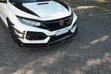 Maxton Design - Racing Front Splitter V.1 Honda Civic MK10 Type R Front Spoiler Maxton Design royalty-bespoke.myshopify.com