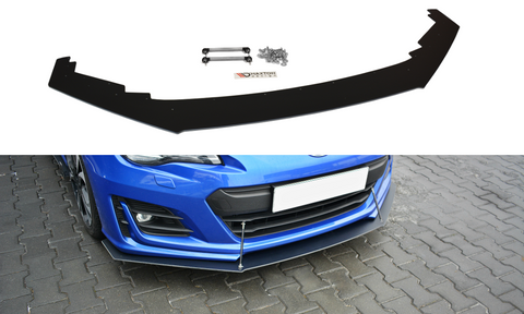 Maxton Design - Racing Front Splitter V.1 Subaru BRZ (Facelift) Front Spoiler Maxton Design royalty-bespoke.myshopify.com