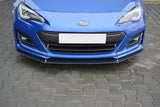 Maxton Design - Racing Front Splitter V.1 Subaru BRZ (Facelift) Front Spoiler Maxton Design royalty-bespoke.myshopify.com
