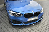 Maxton Design - Front Racing Splitter V.2 BMW Series 1 F20 / F21 M-Power (Facelift) Front Spoiler Maxton Design royalty-bespoke.myshopify.com