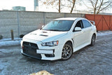 Maxton Design - Racing Front Splitter V.3 Mitsubishi Lancer EVO X Front Spoiler Maxton Design royalty-bespoke.myshopify.com