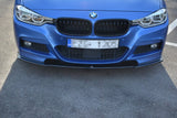 Maxton Design - Front Splitter BMW Series 3 F30 Sedan M-Sport (Facelift) Front Spoiler Maxton Design royalty-bespoke.myshopify.com