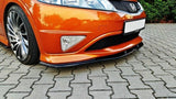 Maxton Design - Front Splitter Honda Civic MK8 Type S/R Front Spoiler Maxton Design royalty-bespoke.myshopify.com