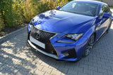Maxton Design - Front Splitter V.1 Lexus RC F Front Spoiler Maxton Design royalty-bespoke.myshopify.com