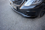 Maxton Design - Front Splitter V.1 Mercedes Benz S-Class W222 AMG-Line Front Spoiler Maxton Design royalty-bespoke.myshopify.com