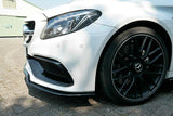 Maxton Design - Front Splitter V.1 Mercedes Benz C63 AMG W205 Coupe Front Spoiler Maxton Design royalty-bespoke.myshopify.com
