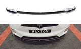 Maxton Design - Front Splitter V.1 Tesla Model X Front Spoiler Maxton Design royalty-bespoke.myshopify.com