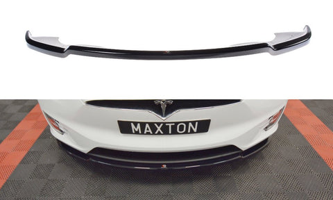 Maxton Design - Front Splitter V.1 Tesla Model X