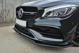Maxton Design - Front Splitter V.2 Mercedes Benz CLA 45 AMG C117 (Facelift)