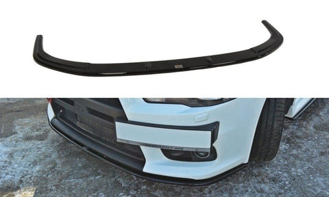 Maxton Design - Front Splitter V.2 Mitsubishi Lancer EVO X Front Spoiler Maxton Design royalty-bespoke.myshopify.com