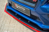 Maxton Design - Front Splitter V.4 Subaru Impreza WRX STI MK4