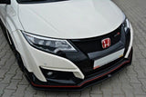 Maxton Design - Front Splitter V.1 Honda Civic MK9 Type R (FK2) Front Spoiler Maxton Design royalty-bespoke.myshopify.com