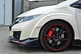 Maxton Design - Front Splitter V.1 Honda Civic MK9 Type R (FK2) Front Spoiler Maxton Design royalty-bespoke.myshopify.com