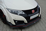 Maxton Design - Front Splitter V.2 Honda Civic MK9 Type R (FK2) Front Spoiler Maxton Design royalty-bespoke.myshopify.com