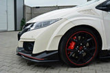Maxton Design - Front Splitter V.2 Honda Civic MK9 Type R (FK2) Front Spoiler Maxton Design royalty-bespoke.myshopify.com