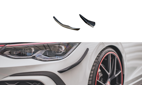 Maxton Design - Front Bumper Canards Volkswagen Golf GTI / R-Line MK8 Canards Maxton Design royalty-bespoke.myshopify.com