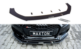 Maxton Design - Front Racing Splitter V.1 Audi RS3 8V FL Sportback Front Spoiler Maxton Design royalty-bespoke.myshopify.com