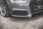 Maxton Design - Front Splitter Audi S6 / A6 S-Line C7 FL