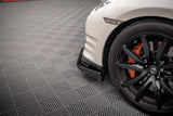 Maxton Design - Front Splitter + Flaps Nissan GTR R35 Facelift Front Spoiler Maxton Design royalty-bespoke.myshopify.com