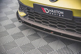 Maxton Design - Front Splitter + Flaps V.1 Volkswagen Golf GTI Clubsport MK8