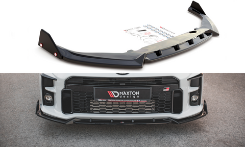 Maxton Design - Front Splitter + Flaps V.2 Toyota GR Yaris MK4