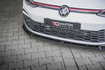 Maxton Design - Front Splitter + Flaps V.3 Volkswagen Golf GTI / R-Line MK8