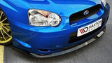 Maxton Design - Front Splitter Subaru Impreza WRX STI (Blobeye)