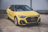 Maxton Design - Front Splitter V.1 Audi A1 S-Line GB Front Spoiler Maxton Design royalty-bespoke.myshopify.com