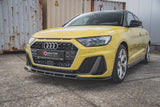 Maxton Design - Front Splitter V.1 Audi A1 S-Line GB Front Spoiler Maxton Design royalty-bespoke.myshopify.com
