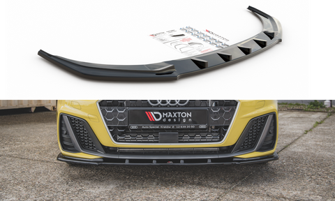 Maxton Design - Front Splitter V.1 Audi A1 S-Line GB Front Spoiler Maxton Design royalty-bespoke.myshopify.com