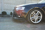Maxton Design - Front Splitter V.1 Audi A4 B8 FL