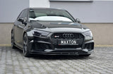Maxton Design - Front Splitter V.1 Audi RS3 8V FL Sportback Front Spoiler Maxton Design royalty-bespoke.myshopify.com