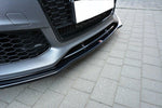 Maxton Design - Front Splitter V.1 Audi RS7 C7 FL