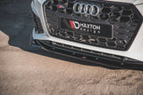 Maxton Design - Front Splitter V.1 Audi S5 / A5 S-Line F5 Facelift