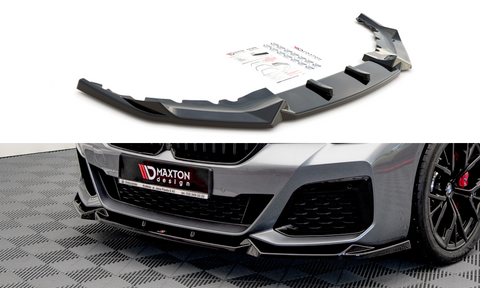 Maxton Design - Front Splitter V.1 BMW Series 5 G30 Facelift M-Pack Front Spoiler Maxton Design royalty-bespoke.myshopify.com