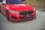 Maxton Design - Front Splitter V.1 BMW Series 8 Coupe G15 / 8 Cabrio G14 / 8 Gran Coupe M-Pack G16